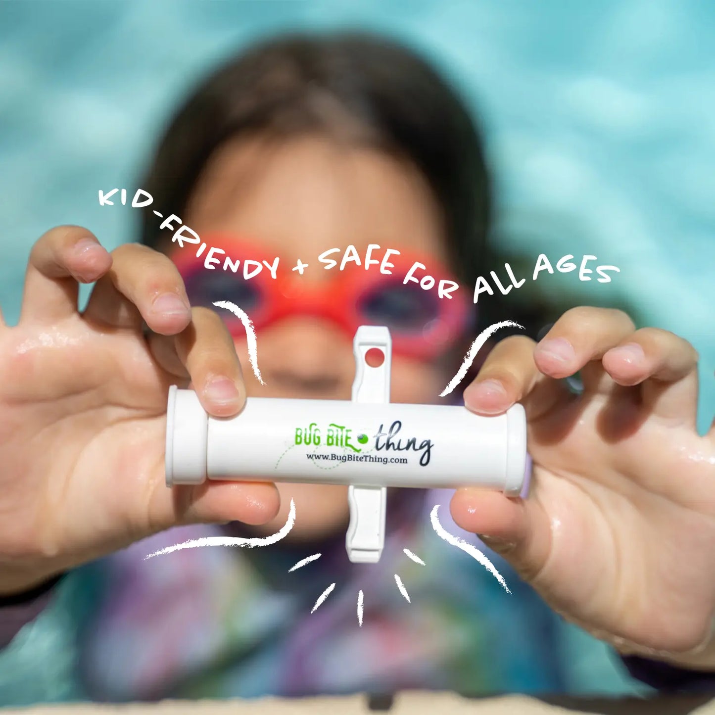 Bug Bite Relief Suction Tool - White